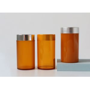 00 Size 150cc Frosted Matte PET Plastic Capsule Bottle