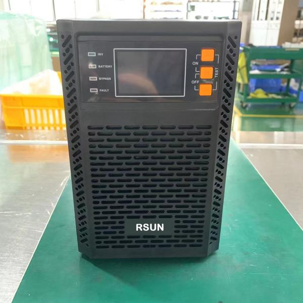 Buy 2KVA Online Single Phase UPS 2KW With Battery Inside 24VDC UPS For Home USB RS232 at wholesale prices