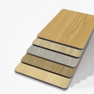 Quality Eco-Friendly Wood-Plastic Composite Carbon Crystal Wall Panel with Geometric Pattern and Multiple Color Options for sale