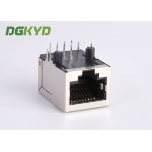 Megabit RJ45 Integrated Magnetic Modular Jack Right Angle Rj45 Manufacture