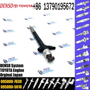 diesel fuel engine injector 095000-7630 23670-0R170 engine high pressure pump