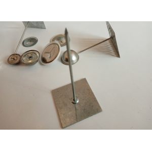 Stainless Steel Self Adhesive Insulation Pins / Self Stick Insulation Hanger