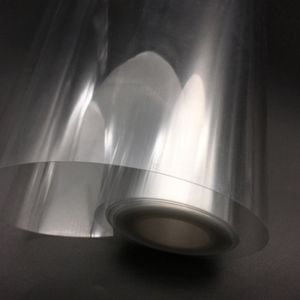 RPET Plastic Sheet High Transparency Glossiness Thin RPET Rigid Plastic Sheet