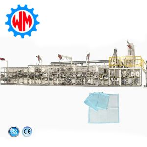 High Speed PLC Nursing Pad Making Machine Professional Customization