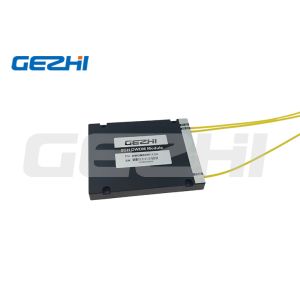 100G=100Ghz 2CH Dwdm Wdm ABS Box 100x80x10mm Single Mode Optical Fiber Solutions
