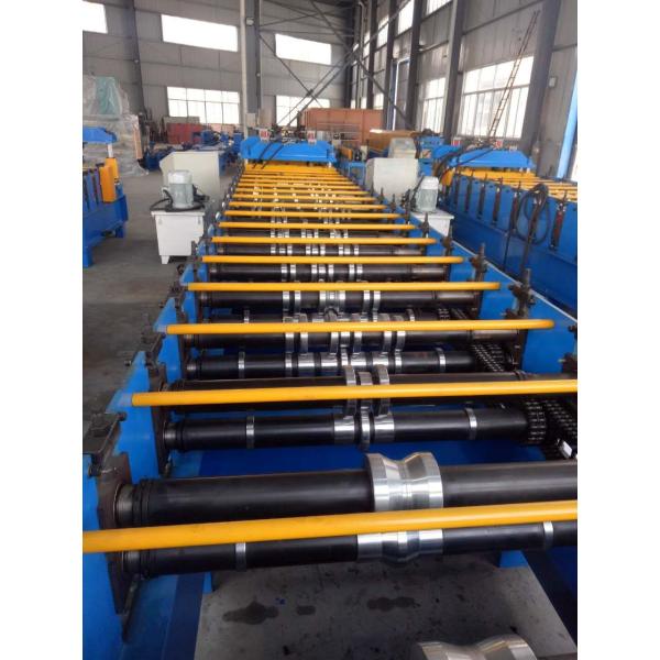 Buy Efficient Corrugated Sheet Forming Machine With Omron Encoder Size 7000*1500*1400mm at wholesale prices