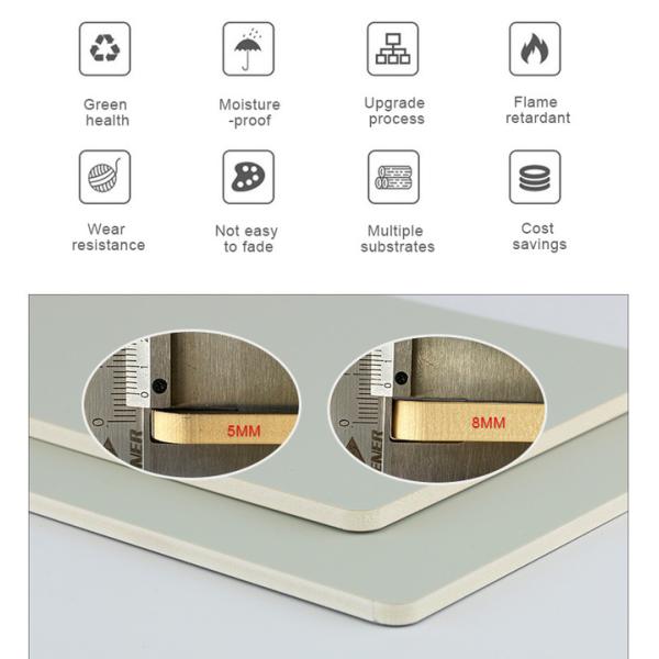 Factory Direct Sale Of Eco-Friendly And Odorless Skin Feel PVC Wall Panels