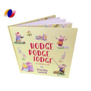 Full Color English Educational Kids Book Printing Custom Children Book Printing