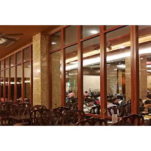 Interior Soundproofing Clear Unbreakable Tempered Toughened Laminated Glass Wall