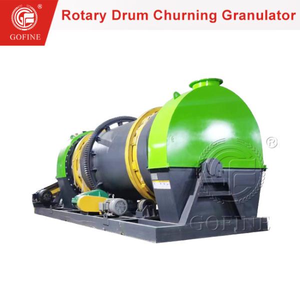 Buy Wet Granulation Method Rotary Drum Churning Granulator Machine at wholesale prices