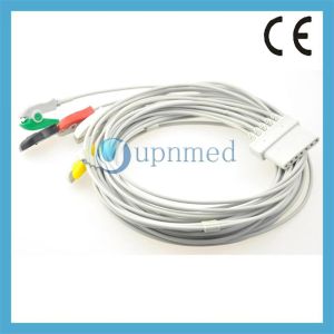 China Schiller Lux 5 lead ECG Cable with leadwires on sale
