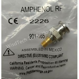 901-165 RF Adapters - Between Series BNC PLUG TO SMA JACK VSWR:1.3MAX DC-4GHz