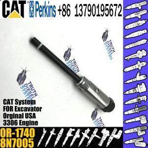 Fuel Injector 8N7005 0R-1740 0R-3418 For Caterpillar Excavator Engine 3304 3304B