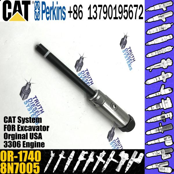 Fuel Injector 8N7005 0R-1740 0R-3418 For Caterpillar Excavator Engine 3304 3304B 3306B 3306