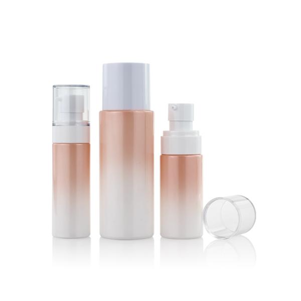 Round Amber Glass Skincare Packaging Customized 20ml 30ml 50ml 80ml 100ml