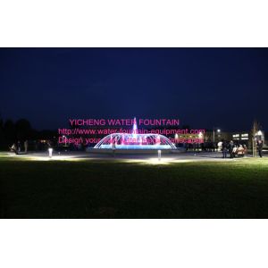 Outdoor Musical Fountain Project , Large Pond Musical Dancing Fountain