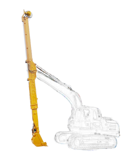 Excavator Telescopic Boom Arm XE215 for 20-27T Excavators