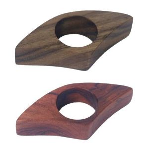 China Hot Sale Handmade wooden book reading bookmark thumb wooden book page holder wooden book ring on sale