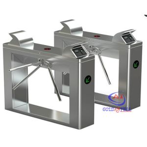 Biometrics turnstyle gates , tripod Half Height Turnstiles Access Control System