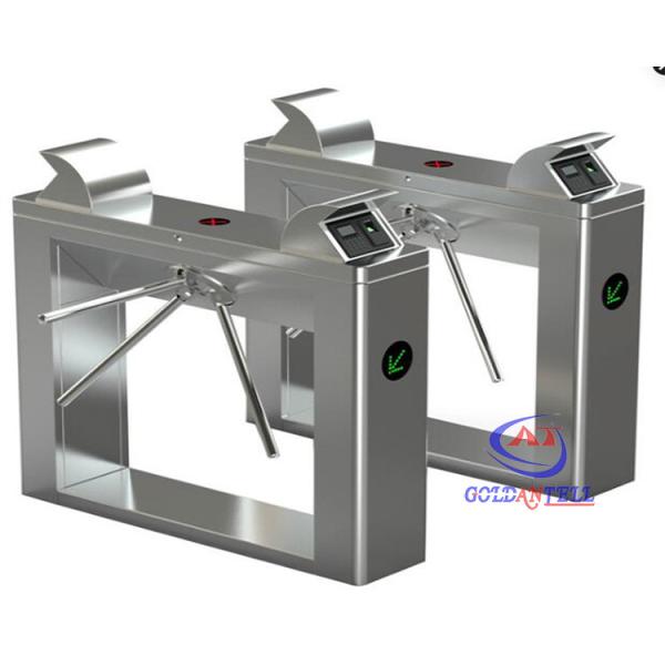 Buy Biometrics turnstyle gates , tripod Half Height Turnstiles Access Control System at wholesale prices