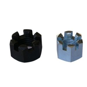 Automotive Industry Hex Castle Slotted Nuts with 304 Stainless Plating