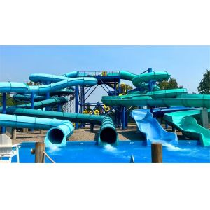 Amusement Park Rides Water Slides Fiberglass