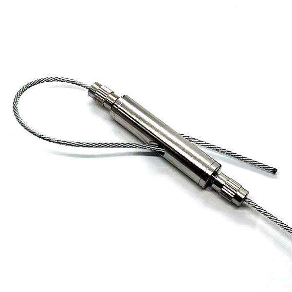 Steel Adjuster Aircraft Looping Gripper Cable Lock Clamp Tensioner With Loop