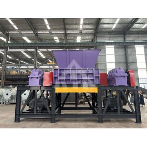 2TPD-3TPD Waste Tire Shredder Recycling Scrap Tire Crusher Machine