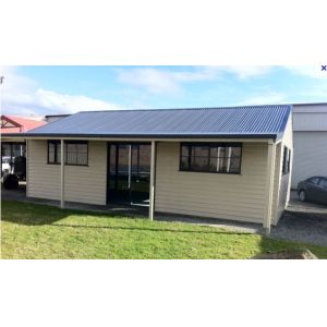 Light Gauge Steel Frame Prefabricated Bungalow , Cheap Earthquake Prefab