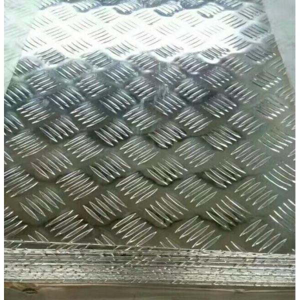 Buy Evaporator Refrigerator Anodized 1060 Patterned Aluminum Sheets at wholesale prices