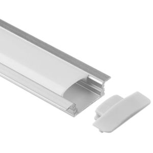 China LED Tape Light Channel Aviation 6063 Aluminum 17.3 X 7mm OEM on sale