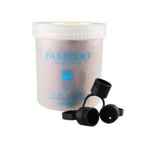 Black Color Single Pigment Ring Cup / Permanent Makeup Accessories