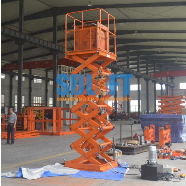 Buy 1 Tonne 3m Stationary Hydraulic Scissor Lift With Ce at wholesale prices