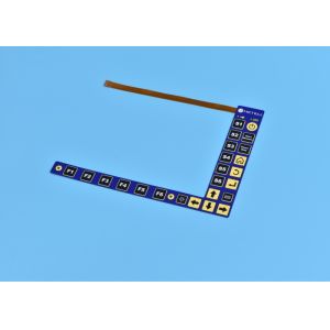 Quality FPC Flexible Membrane Switch Keypad with Multiple Keys / Custom Shape for sale