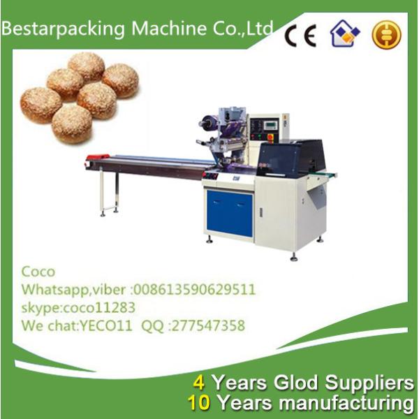 Buy sesame rolls flow pack machine at wholesale prices