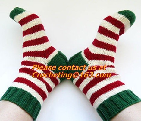 Lovely design cotton chrismas socks,hand knitted Sock,chrismas sock, Slipper