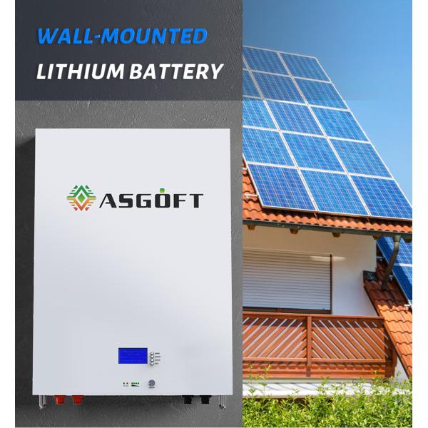 Buy ROHS Wall Mounted Lithium Powerwall Solar Battery 10kwh 7kwh 5kwh at wholesale prices