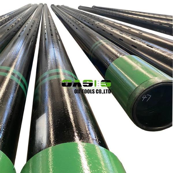 Slotted Casing Pipes High-Strength Alloy Steel Construction for Maximum Fluid Flow and Superior Sand Control in Wells