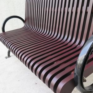 Street Furnitures L150/W66/H82cm Outdoor Backyard Bench