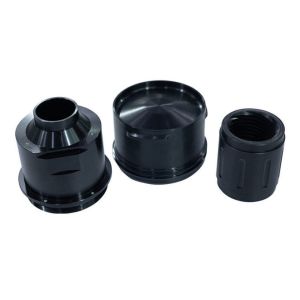 Industry equiqment oem aluminum anodizing black cnc machining milling parts