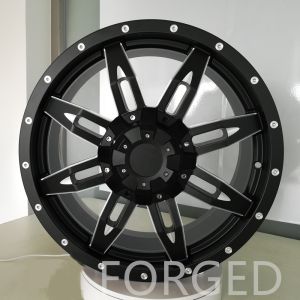 custom wheelsl matte black 4 wheel Better driving experience 16 17 18 beadlock