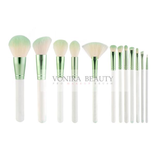 Buy Eco Friendly Synthetic Fiber Makeup Brushes 12pcs at wholesale prices