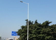 Buy Galvanized Steel Street Lighting Poles 35m Tubular Steel Light Poles at wholesale prices