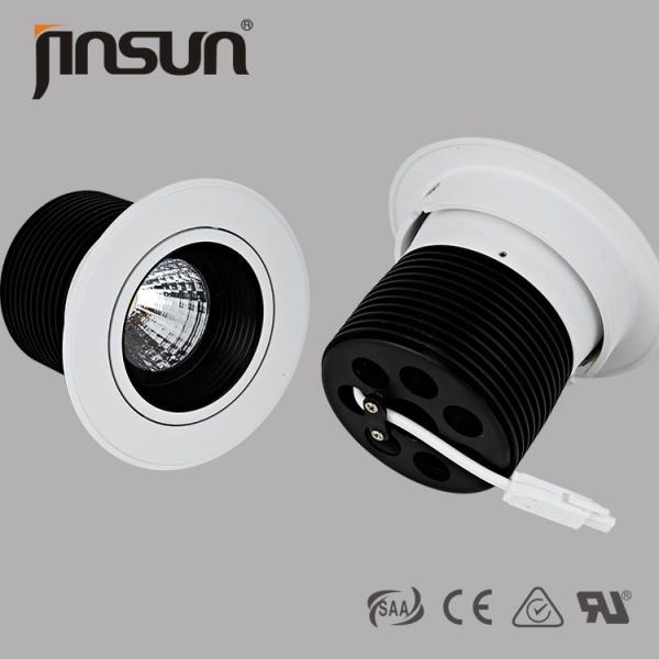 Buy 10w 700lm ceiling recessed downlight led the lamp with White/Black/SS/Wood/AL/Gold color at wholesale prices