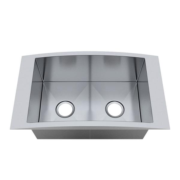 Buy Handcrafted Stainless Steel Kitchen Sinks 18 Gauge Top Mount With Long Using Life at wholesale prices