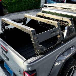 Toyota Land Cruiser Prado Fj120 Silver Truck Bed Rack System for DMAX and Jeep
