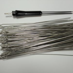 Stainless Steel 316 Medical Electrode Needle Plastic Sheathed Electrode Needle.