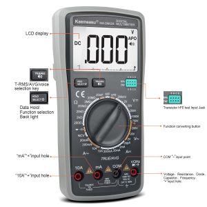 Intelligent Voice Multitester Auto Range Multifunction Laboratory Equipment