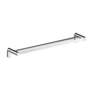 Quality Double towel rail 87709B-600,600mm-Square &amp;Brass&amp;Chrome color &amp; Bathroom Accessory&amp;fittings&amp;Sanitary Hardware for sale