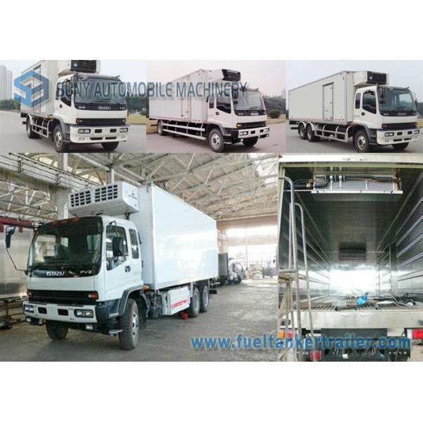 25 T ISUZU 6x4 refrigerated truck transportation Original Japan Import Engine 360 HP
